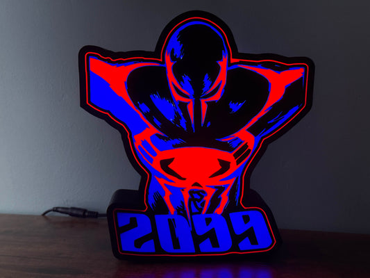 2099 Spider-Man Logo LED Lightbox
