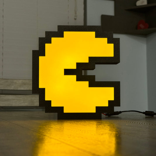 Pac-Man Icon LED Lightbox