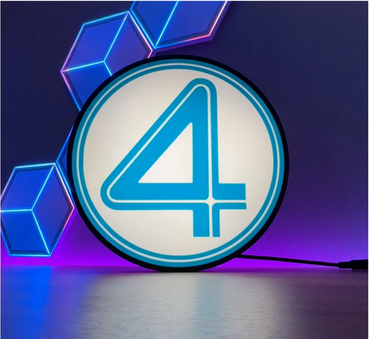 Fantastic Four Logo Lightbox