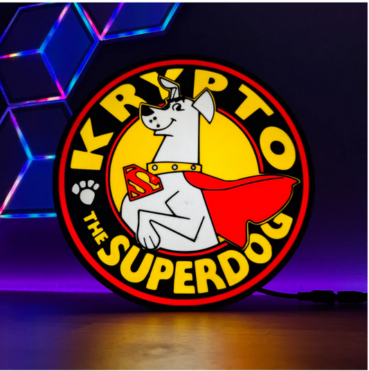 Krypto the Superdog Logo Lightbox