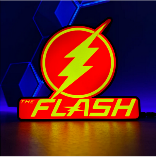 The Flash Logo Lightbox LED